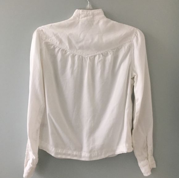 Bella Dahl white button-up blouse - Picture 5 of 13